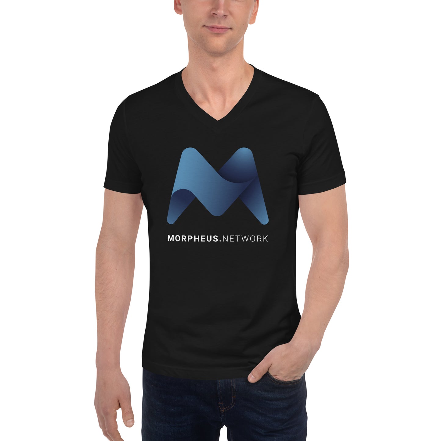 T-Shirt Unisex Short Sleeve V-Neck